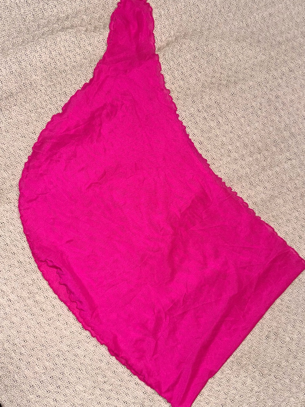 Vibrant Pink Women’s Swim Coverup - Brand Unspecified